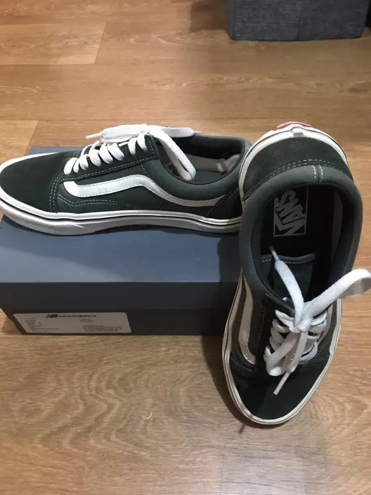 Vans Old Skool V36CL Green Japan Original
