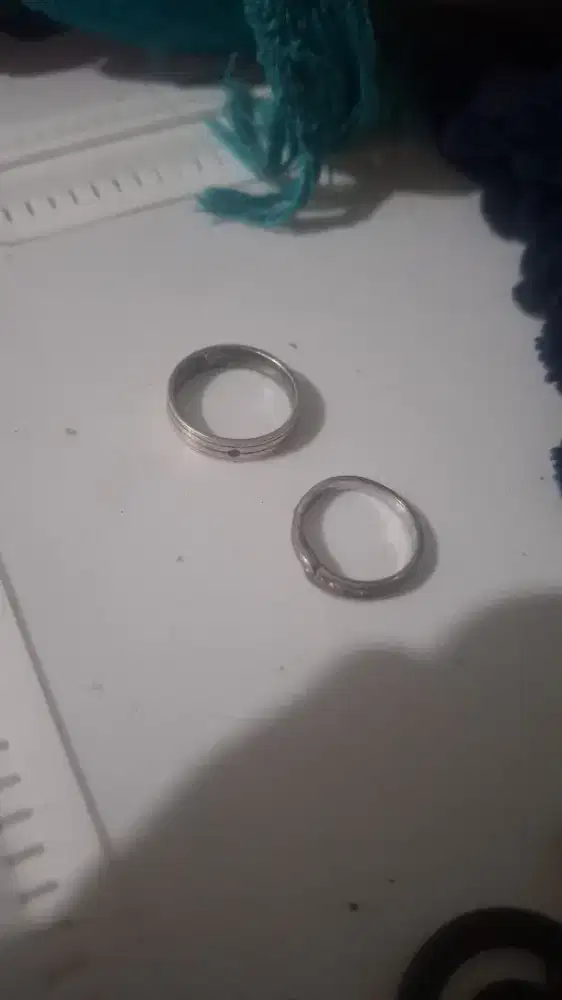 Cincin couple perak
