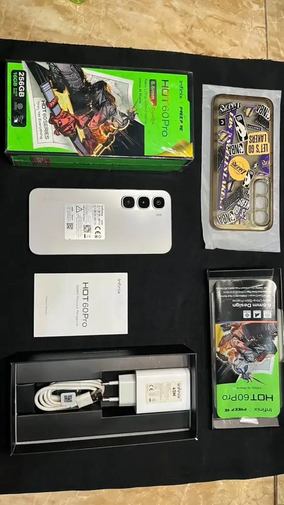 INFINIX HOT 60 PRO 8/256 99% MULUS GARANSI 2027 ON PANJANG