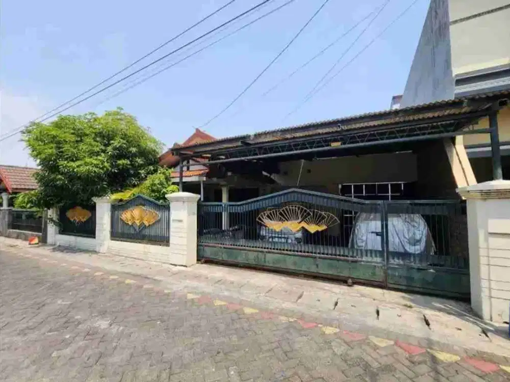 KENDANGSARI 347 m2 ‼ Jual Bawah Pasar 7,3 Jutaan/m2 Rumah Surabaya Selatan dekat Tenggilis