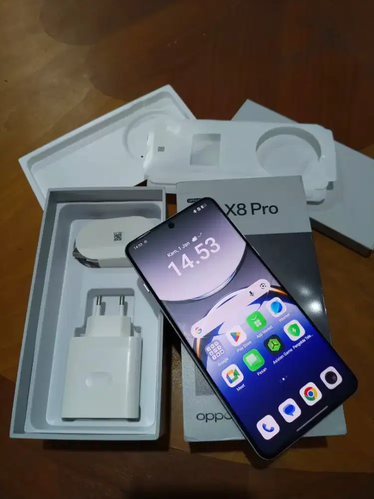 Oppo Fine X8' Pro. 12/512 Fullset Ori