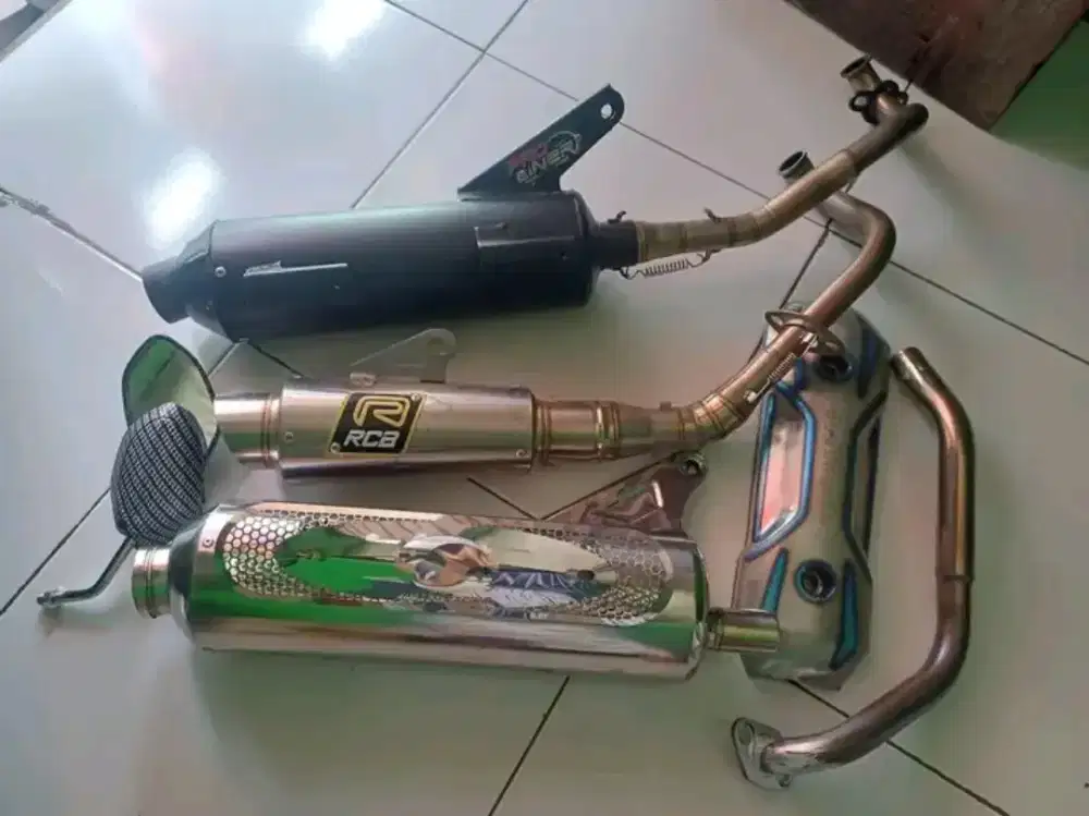 Knalpot racing metic