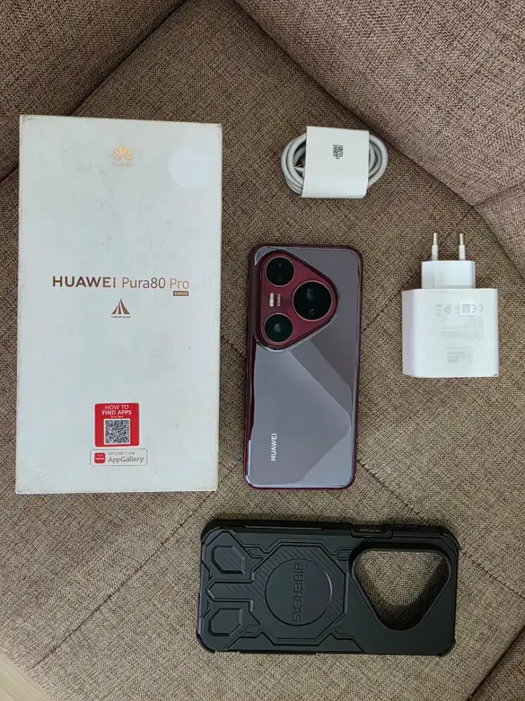 Huawei pura 80 pro 12/512GB resmi fullset ori