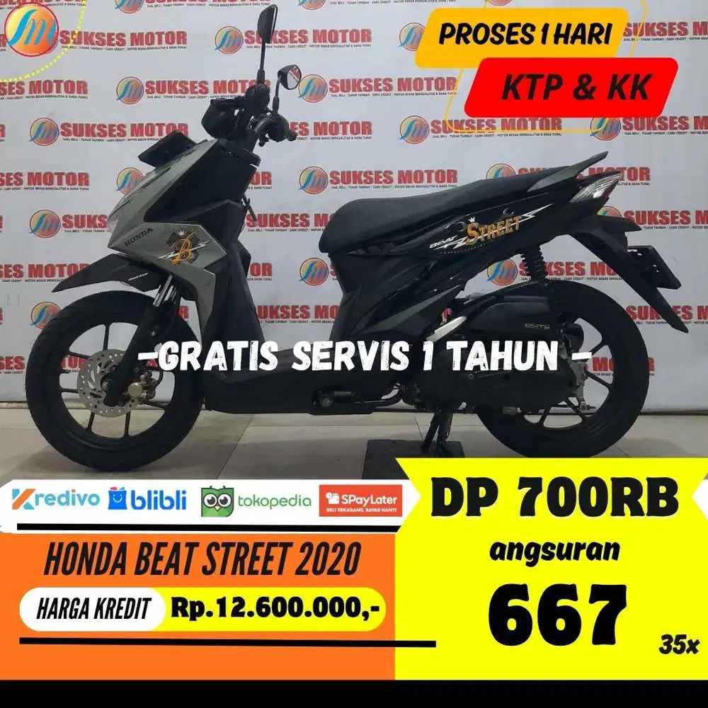 DP PROMO 700RIBU HONDA BEAT STREET 2020 ANGSURAN SANGAT RINGAN