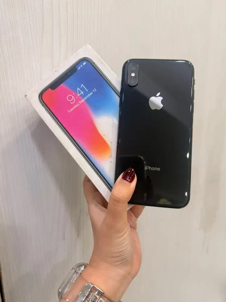 Iphone X 64GB Inter sinyal aman