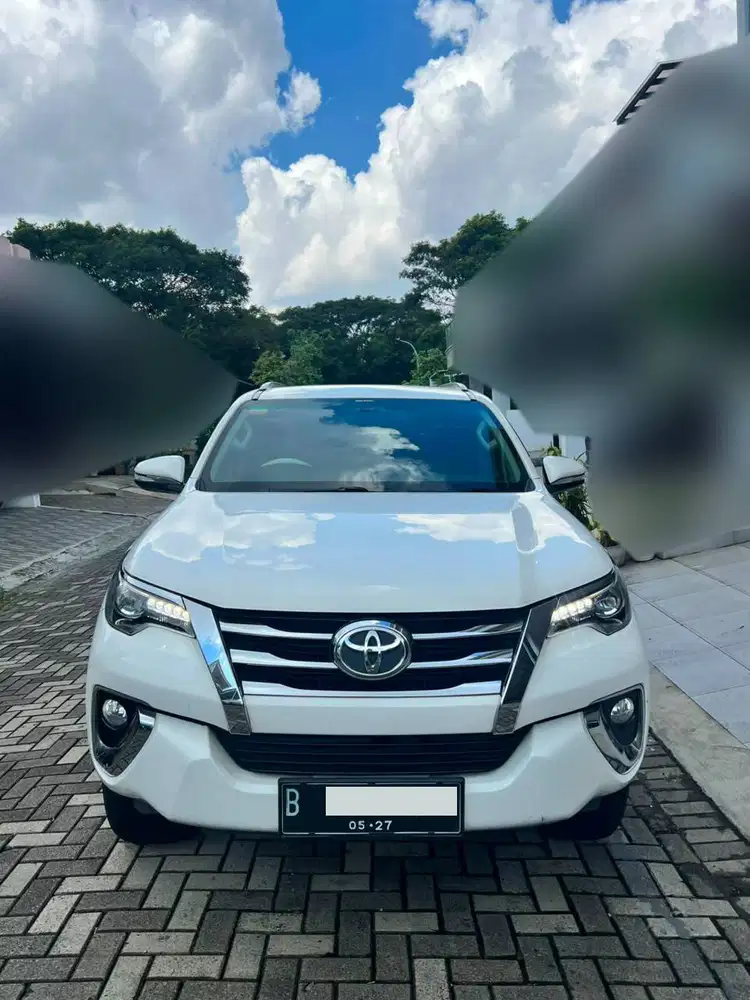 Fortuner VRZ 2017 Putih Tangan Pertama KM 91k Pajak