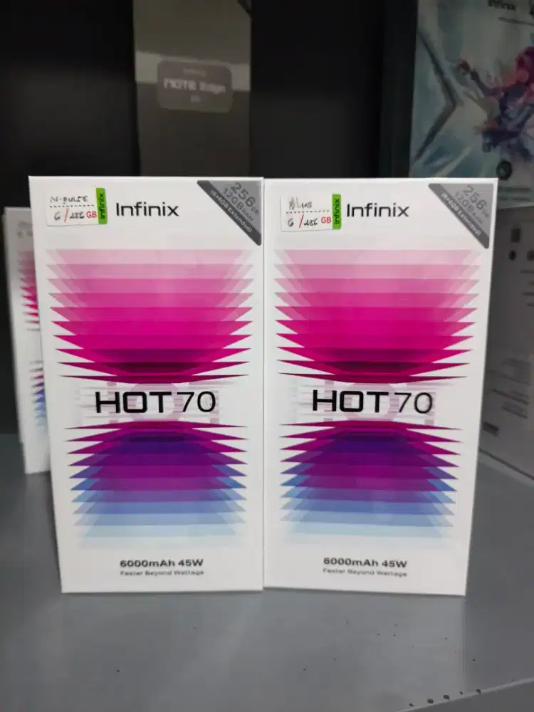 INFINIX HOT 70 6/256 NEWS SEGEL