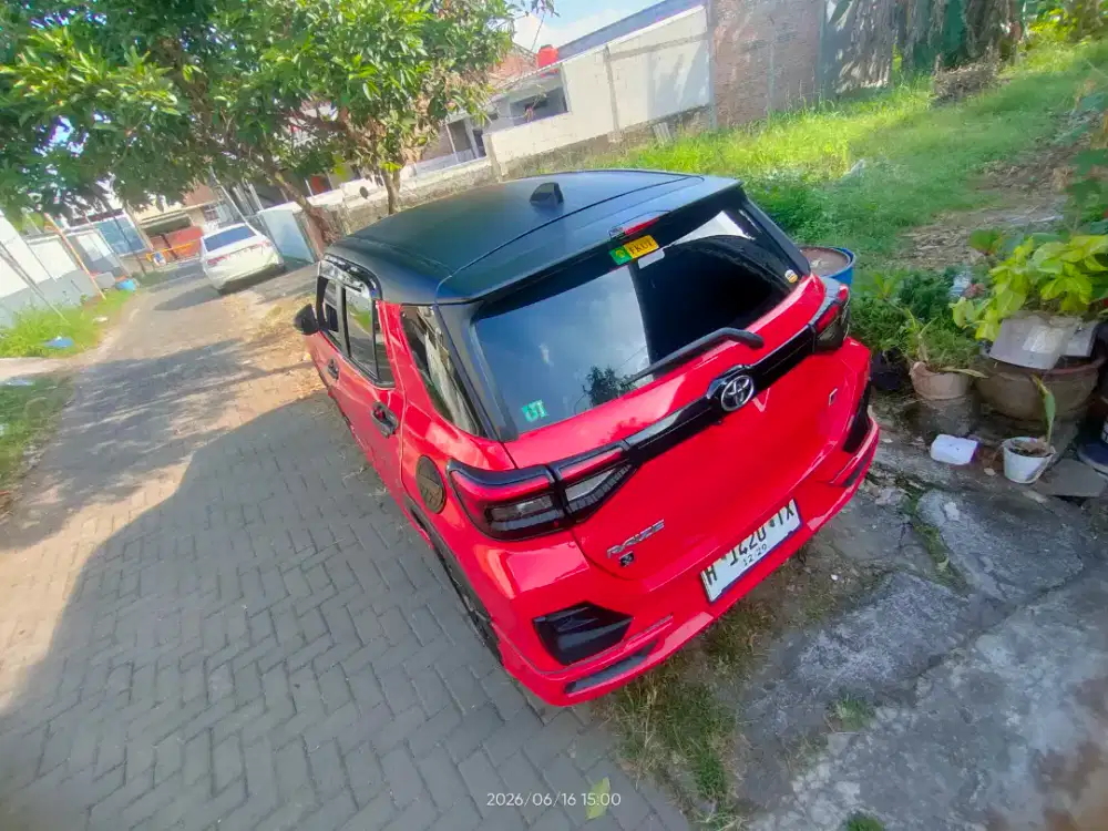 Toyota Reize gr tss turbo Th 2022, merah, bisaTT dg Agya Ayla, karimun