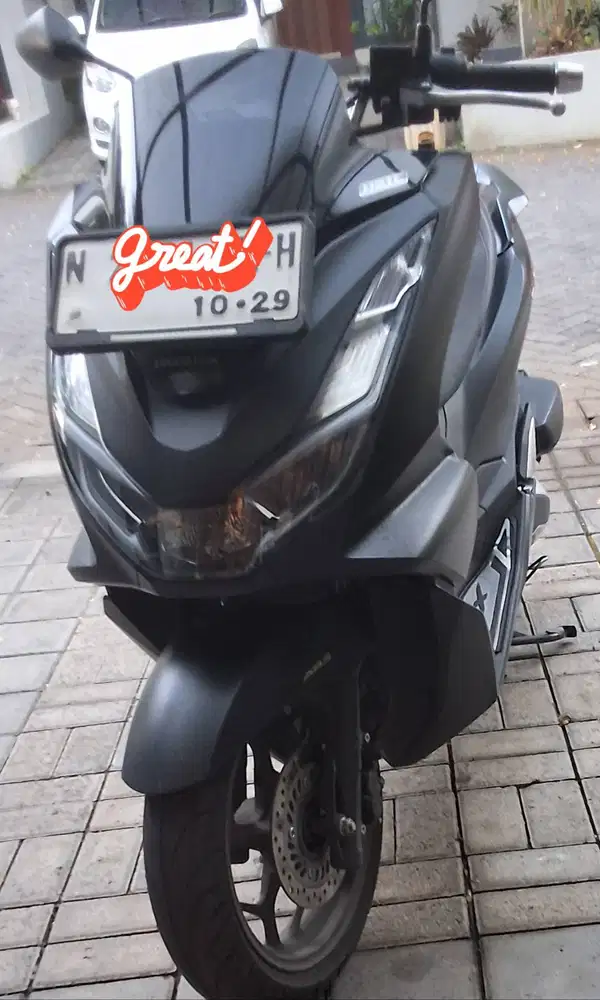 pcx ready warna hitam kondisi bagus mulus ori dari baru