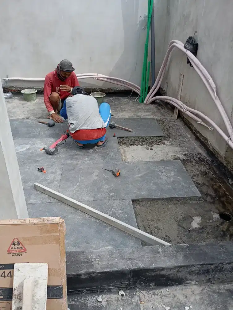 Tukang bangunan renovasi rumah corr dak beton pengecatan dll