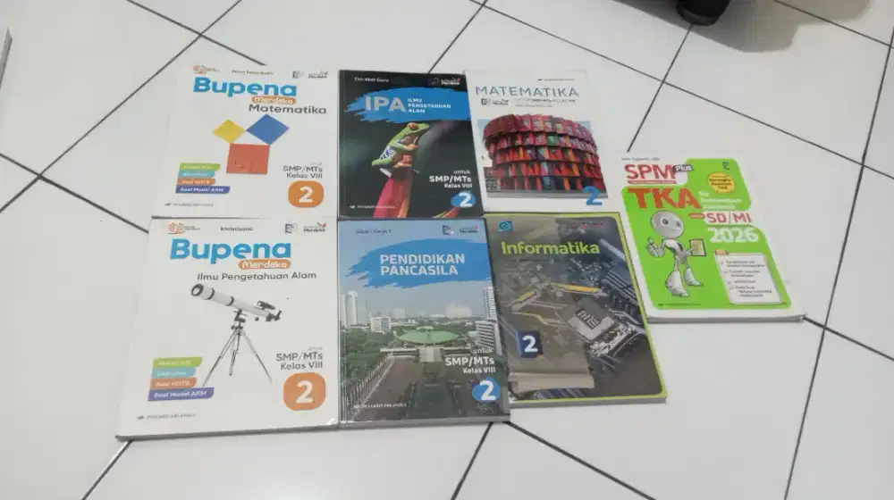 Buku kelas 8 second