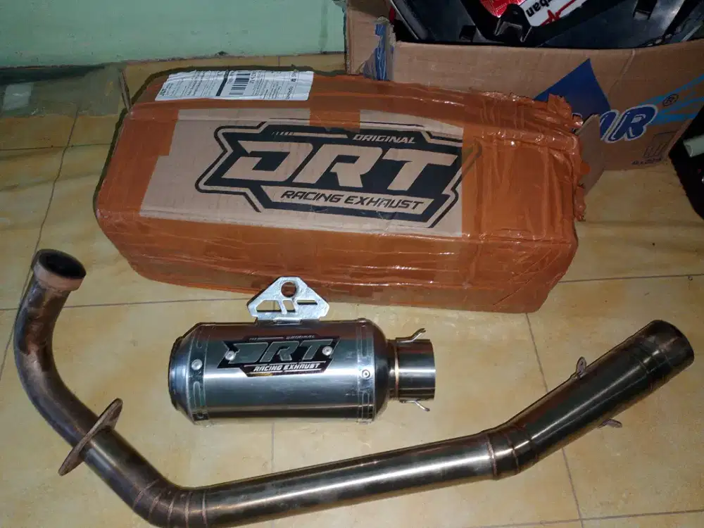 Kenalpot DRT bekas copotan MX king