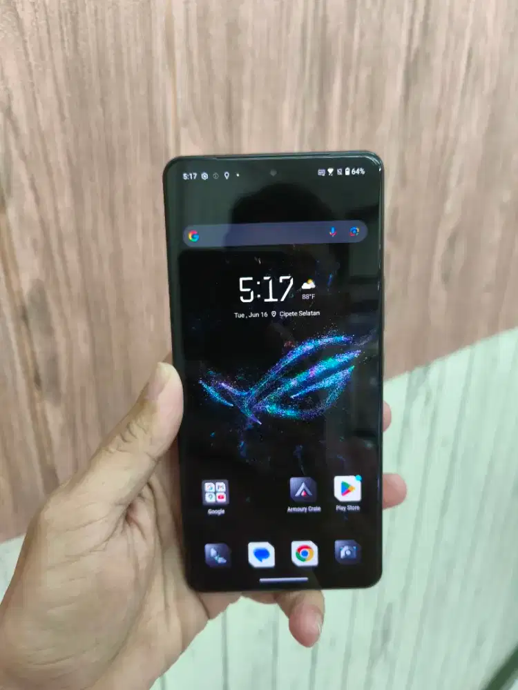 ROG Phone 9 FE 12/256GB Like New Garansi Resmi Fullset Ori