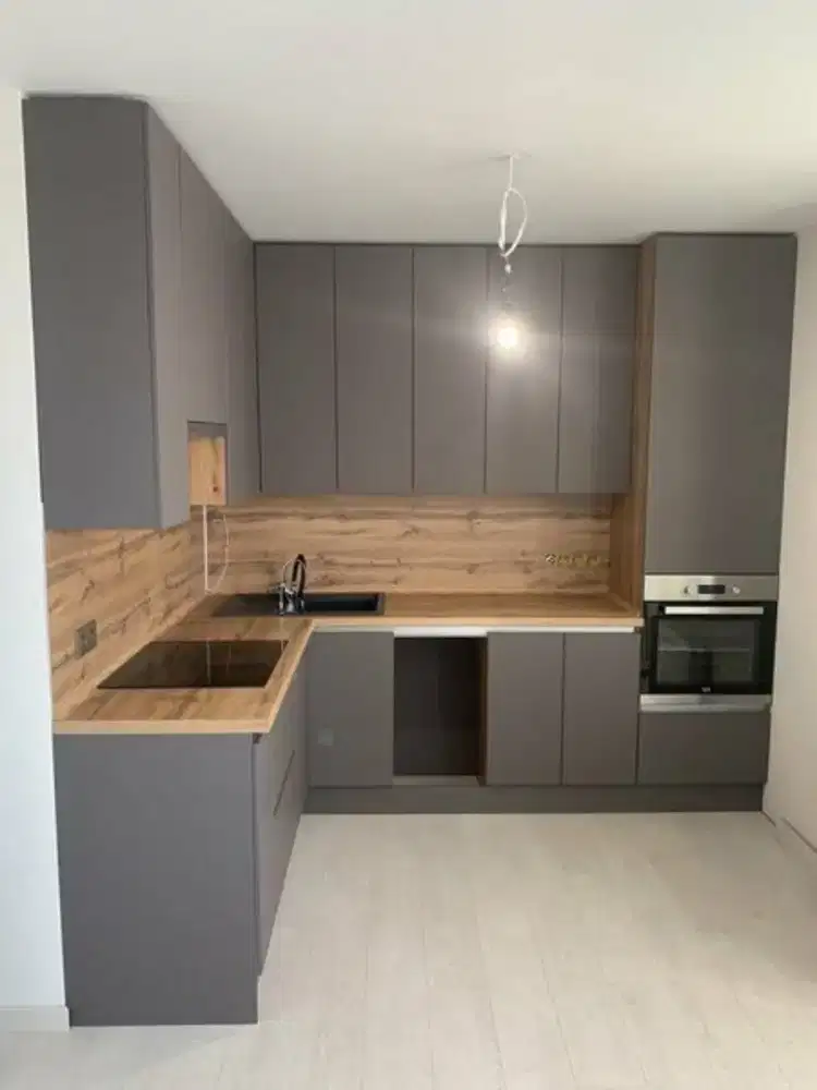 KITCHEN SET MINIMALIS WARDROBE BEDROOM SET BACKDROP TV