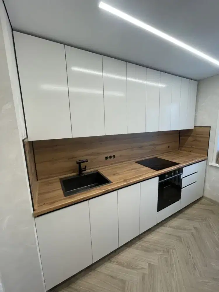 KITCHEN SET MINIMALIS WARDROBE BEDROOM SET BACKDROP TV