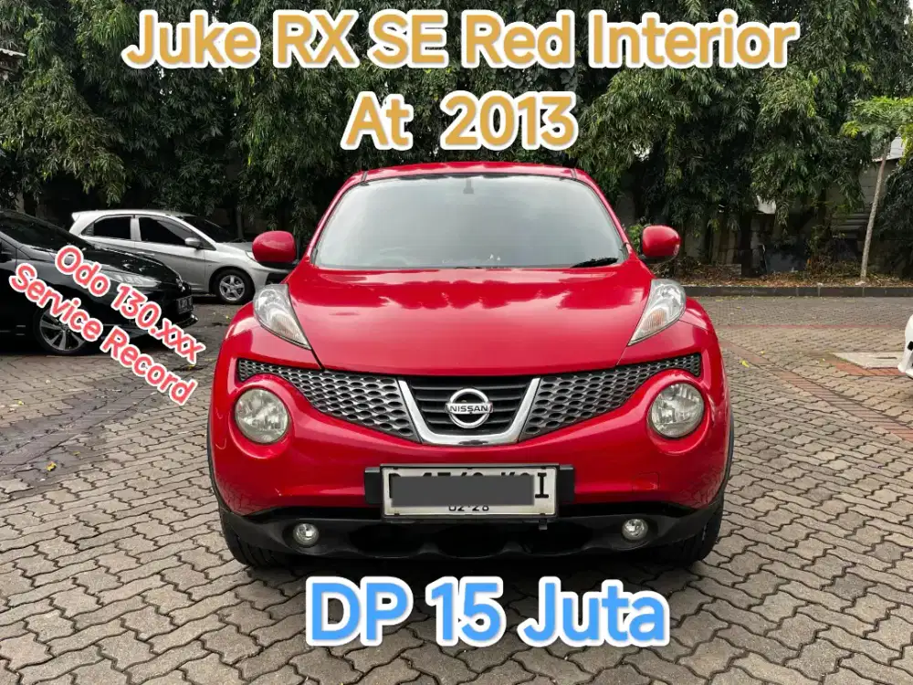 15 JT JUKE RX 2013 SPECIAL EDITION RED INTERIOR RARE !!