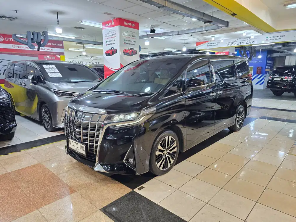 Toyota Alphard G ATPM NIK 2023 low KM Pemakaian 2024 non hybrid hev