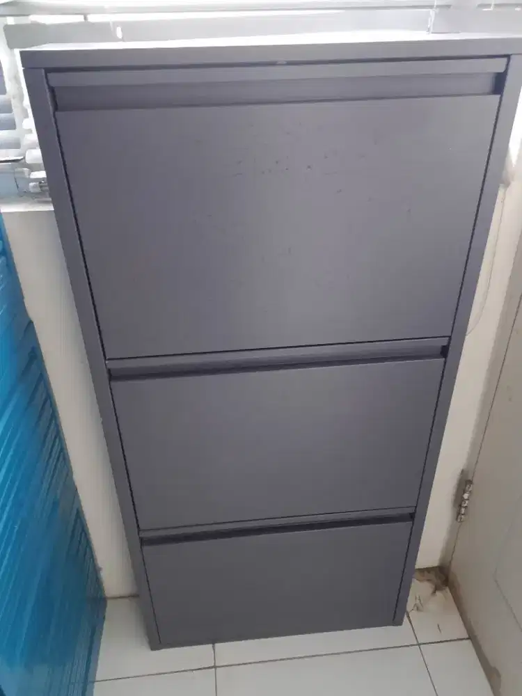 Jual rak sepatu besi ikea