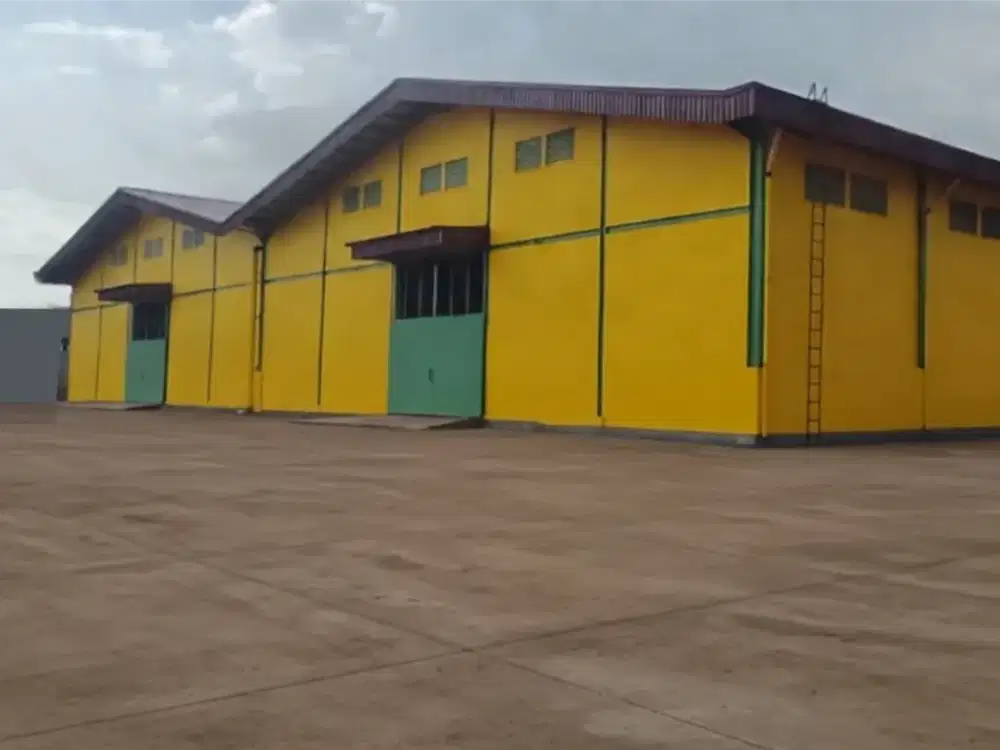 DIJUAL/SEWA GEDUNG INDUSTRI/WAREHOUSE 3670 M2