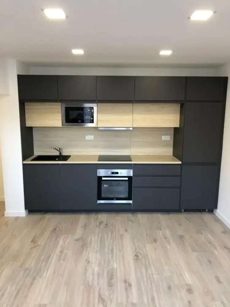 KITCHEN SET MINIMALIS WARDROBE BEDROOM SET BACKDROP TV