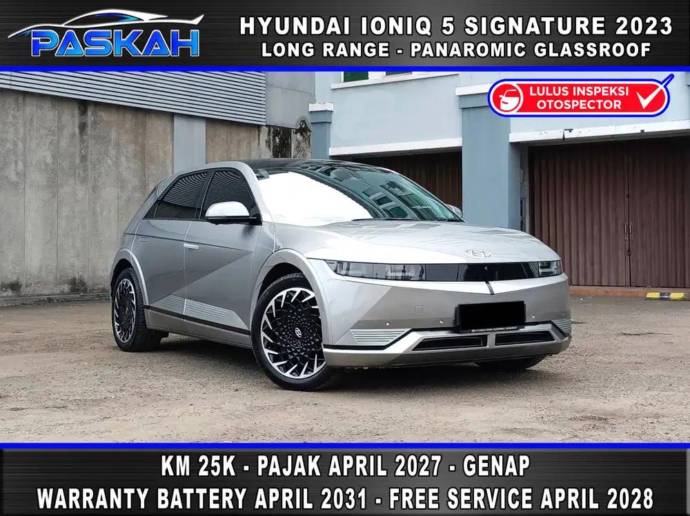 SIGNATURE Bunga=4,5% HYUNDAI IONIQ 5 SIGNATURE LONG RANGE 2023 LISTRIK