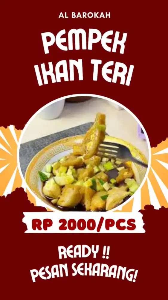 Juwalan makanan empek2 palembang