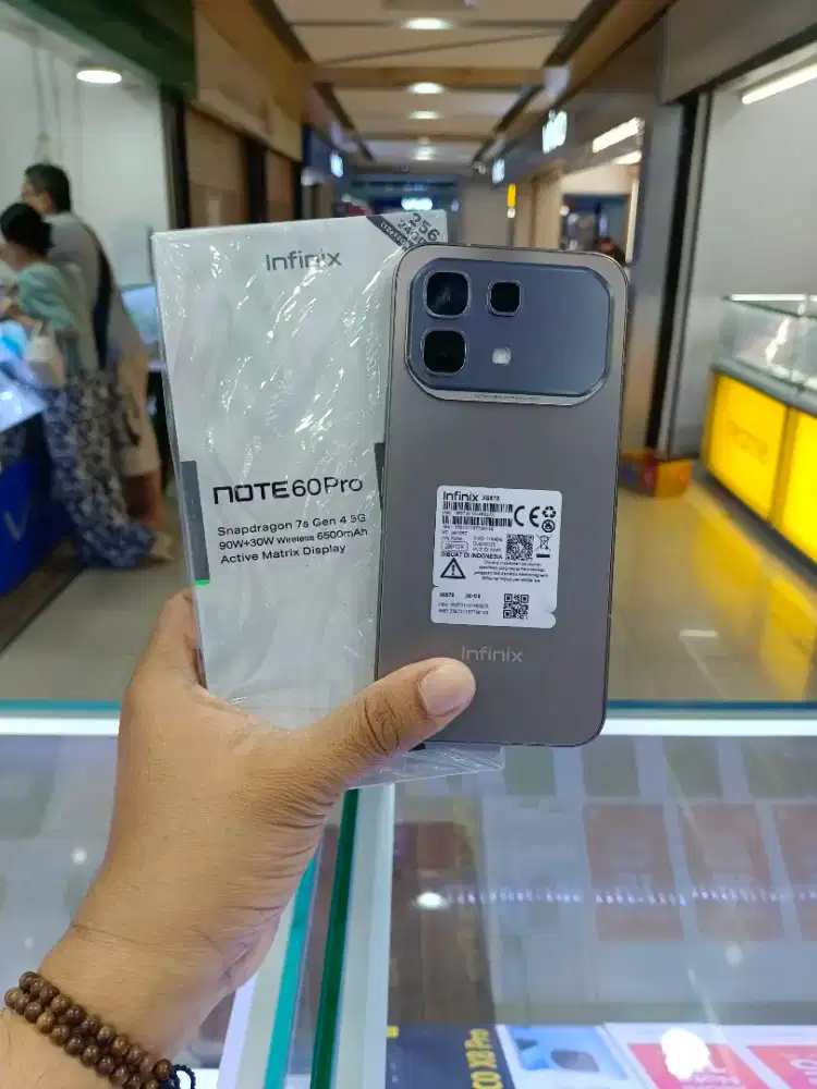 Infinix Note 60 Pro 5G 12/256 Grey Super Duper Like New 100% Resmi