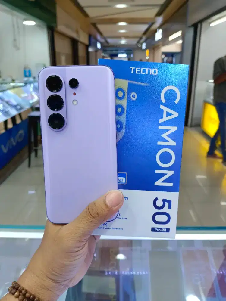 Tecno Camon 50 Pro 5G 12/256 Super Duper Like New 100% Garansi Resmi