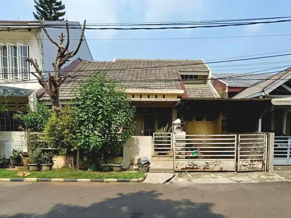 Di Jual Rumah Satu Lantai Dekat Stasiun KRL dan Mall Bintaro