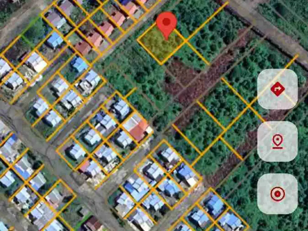 berhadapan perumahan Jalan Damang erang Km. 13 cilik Riwut UK. 20x20 SHM (Ahmad Dody)