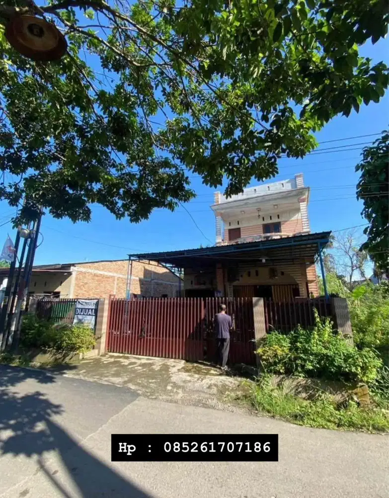 Rumah Ruko & Tanah 750 M2 Delitua