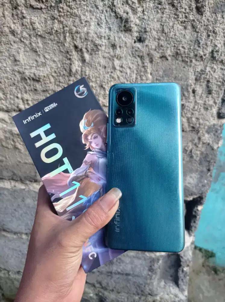 Infinix hot 11s nfc 6/128 fullset