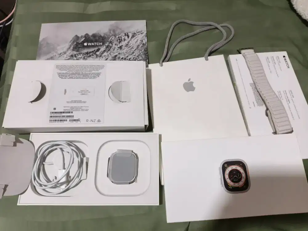 Apple Watch ultra 1 fullset like new NO MINUS original semua 49mm