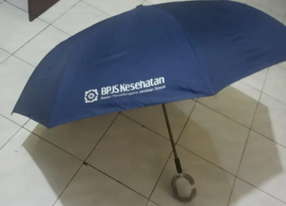 Payung souvenir sablon cetak custom promosi