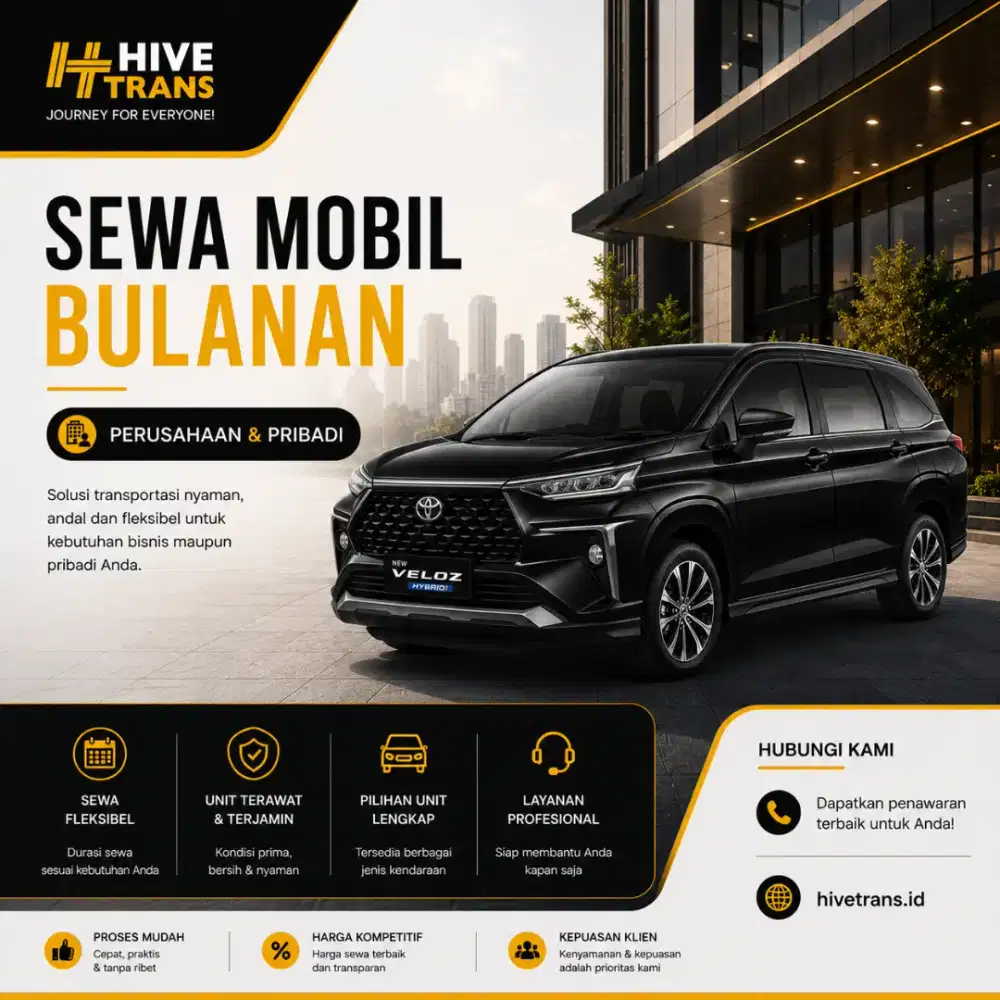 Sewa Mobil Bulanan Perusahaan di Karawang