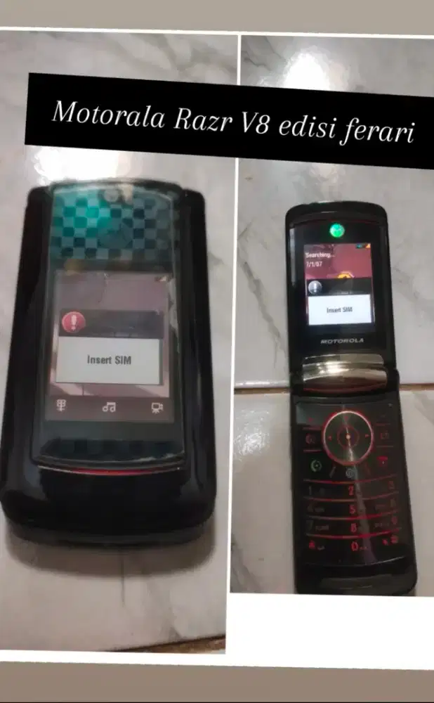 Motorola Razr 2 V8 limited edisi ferari
