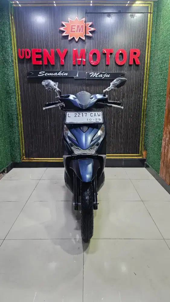 ENY MOTOR - HONDA BEAT DELUXE SMARTKEY 2024 - BLUE MATTE