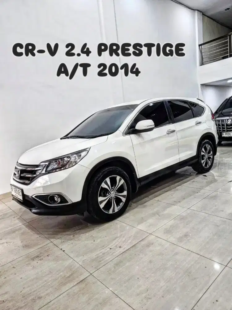 (TDP 29JT) CR-V 2.4 PRESTIGE A/T 2014 / 2015 putih honda crv
