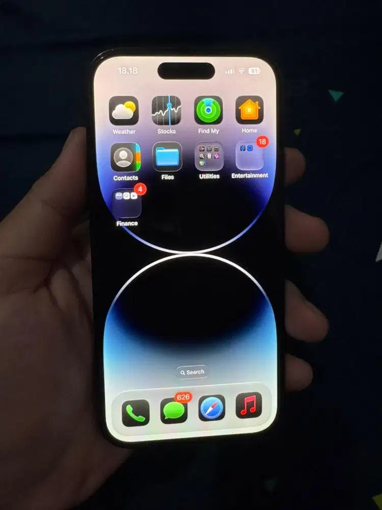 Iphone 14 Pro 128 GB space black Bea Cukai