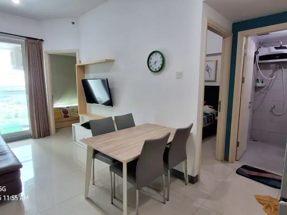 Sewa TahunanBenson 2 BR Full Furnish Tembus Pakuwon mall Lantai 16
