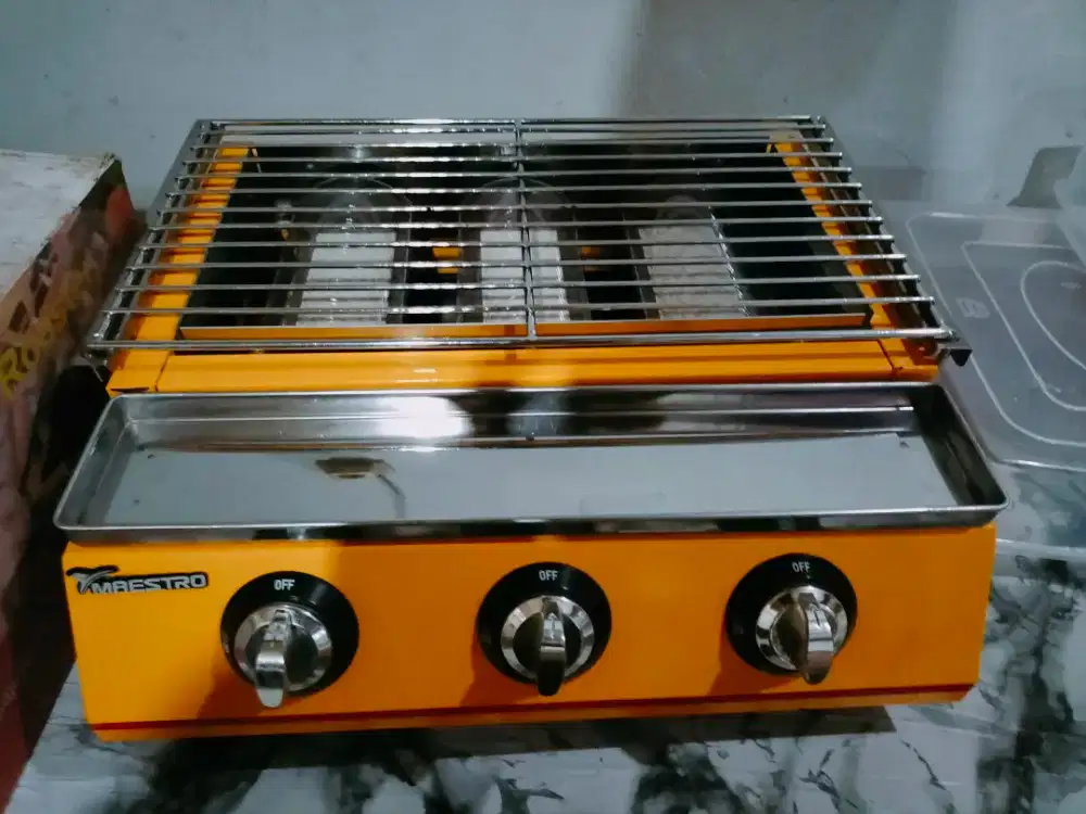 Jual pembakaran sosis maestro 3 tungku