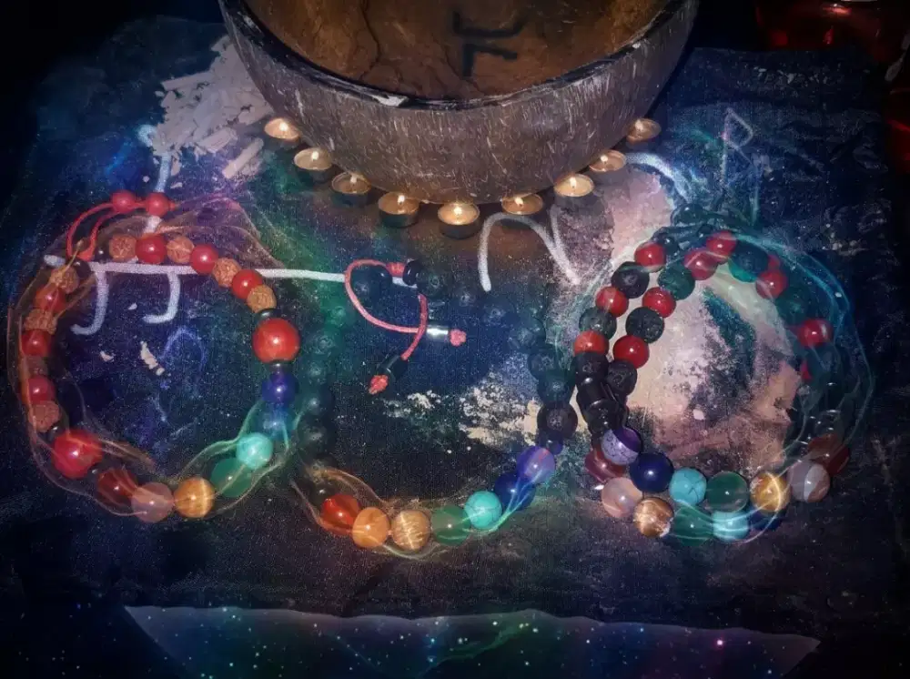 Gelang batu Natural Aura