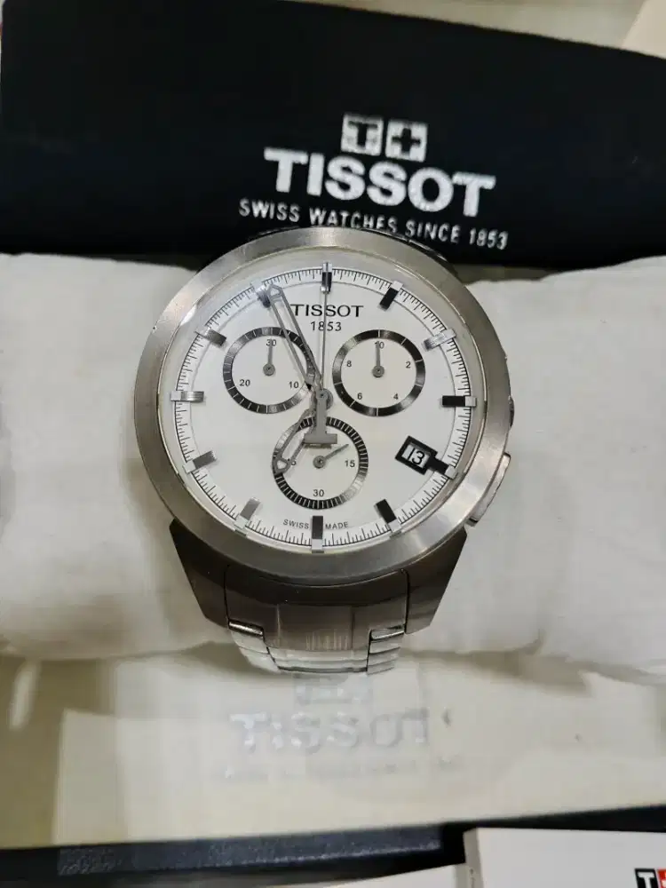 TISSOT CHRONOGRAPH TITANIUM JARANG ADA!!