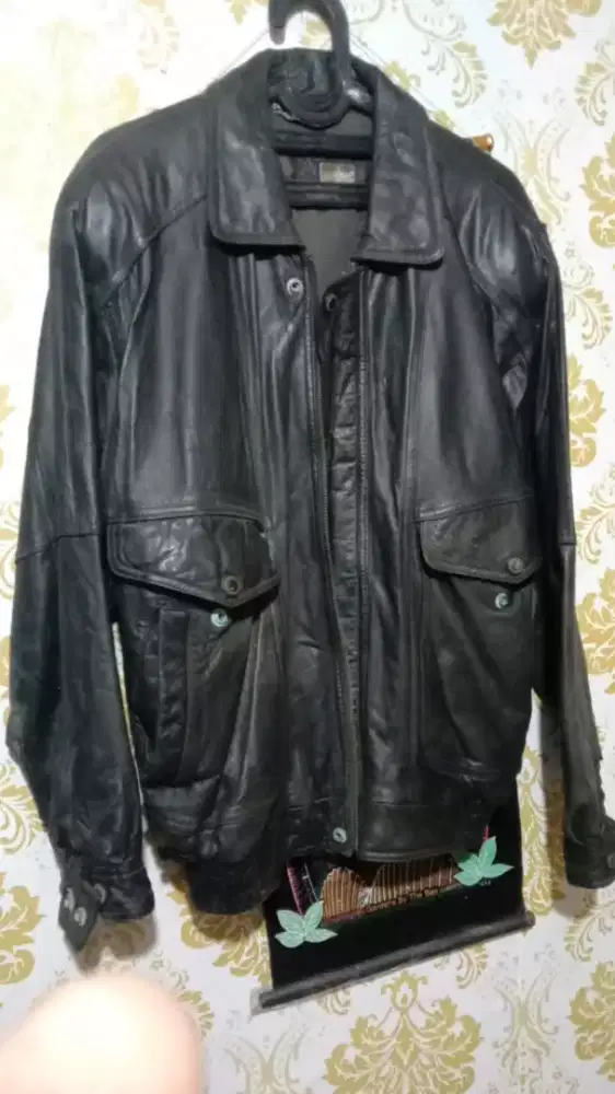 Jaket kulit asli full
