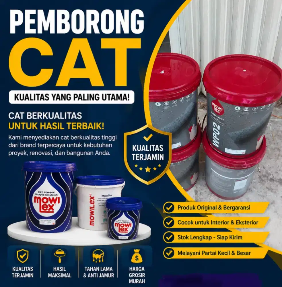 Borong Cat Harga Sesuai Budget