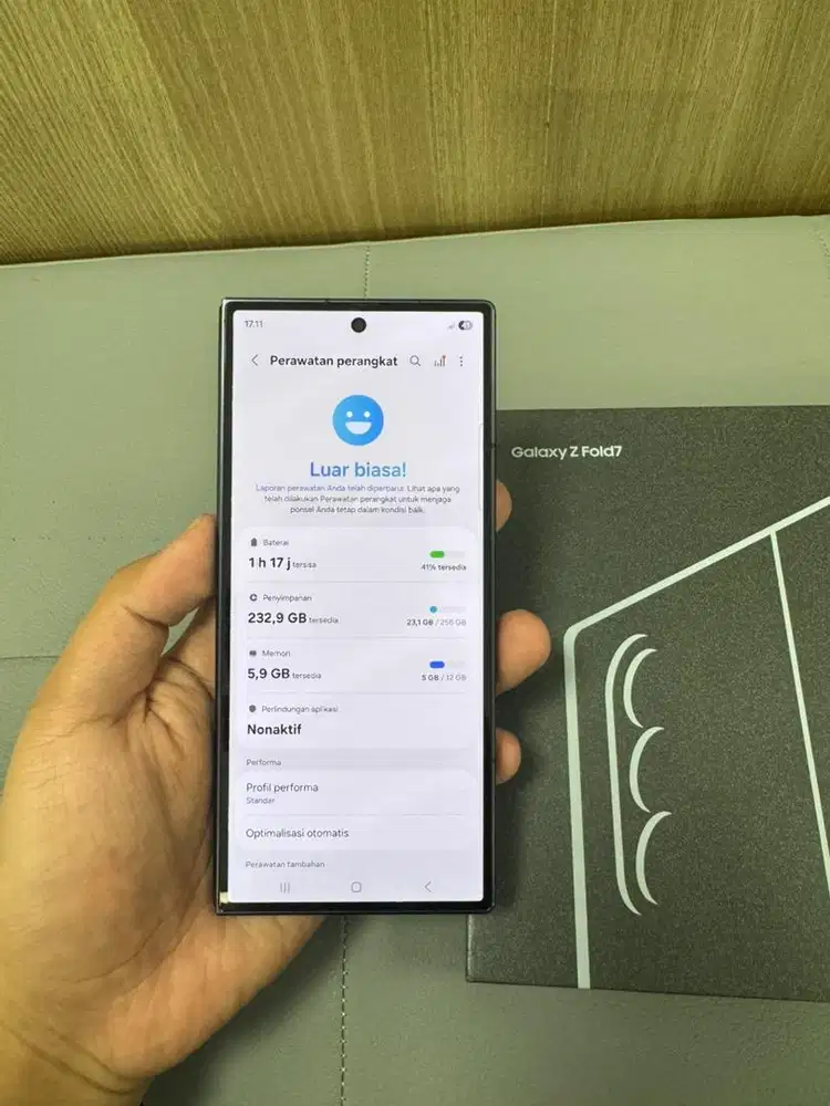 Samsung Z fold 7 12/256gb fullset second