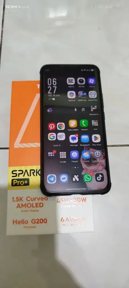 Tecno spark 40 pro + muluzz 99%