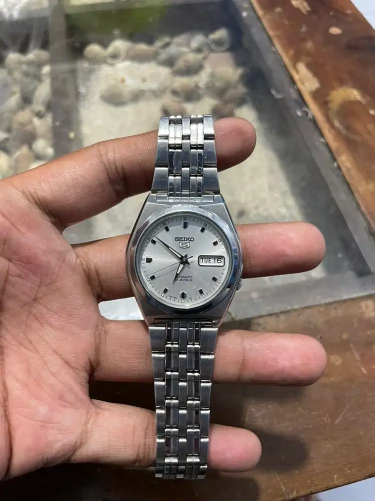 Jam Seiko 5 Automatic Silver – Murahhh