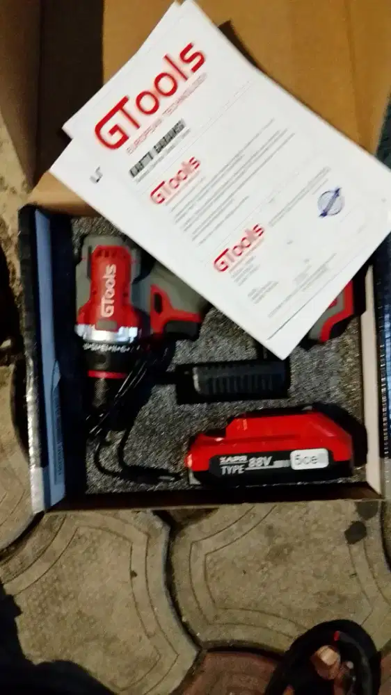 Bor Gtool baru ada garansi
