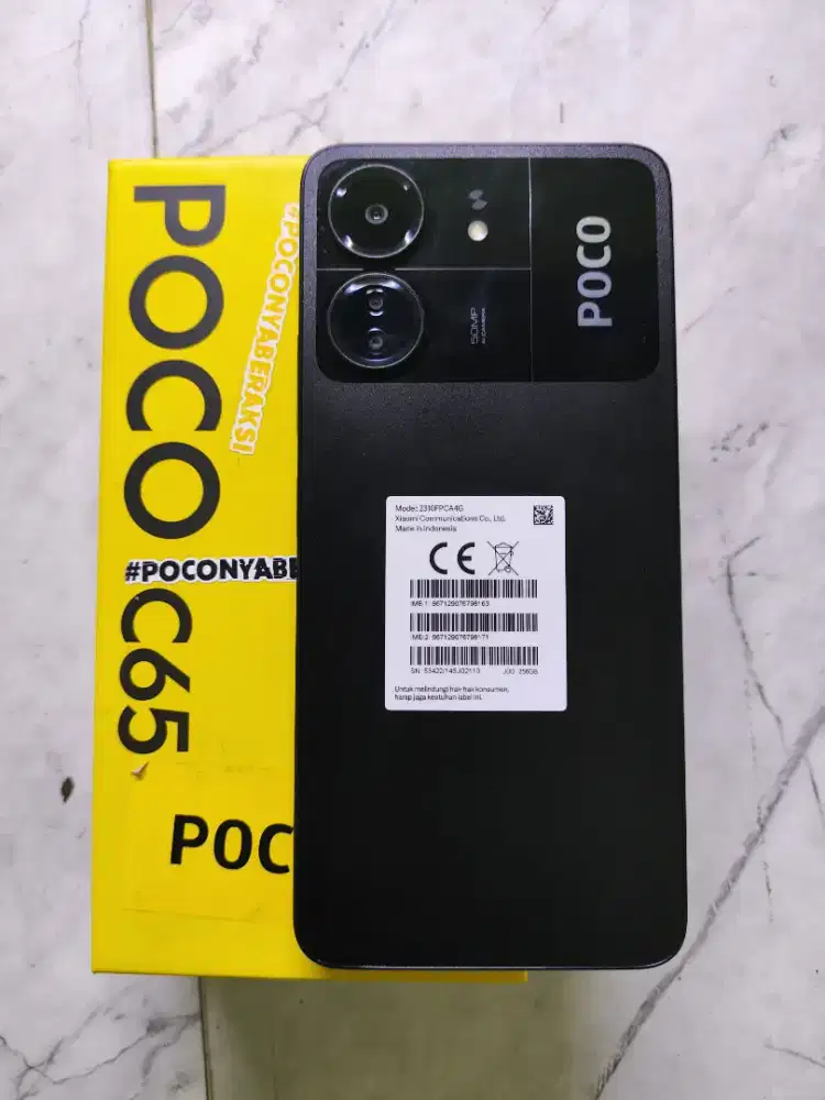 POCO C65 RAM 8/256GB FULSET ORI